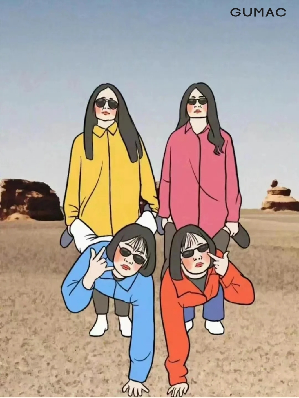 concept chup anh nhom chi nga em nang
