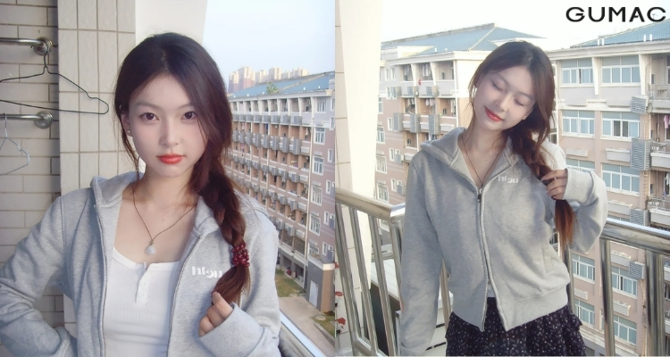 cach tao dang chup anh o ban cong nhin thang