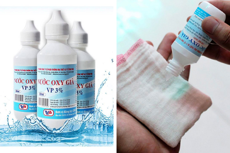 Dùng oxy già để tẩy vết ố vàng trên áo