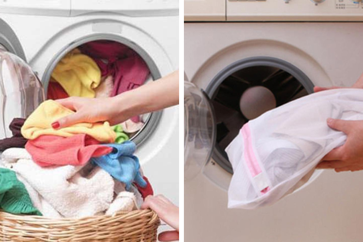 Giặt riêng áo bị ố vàng với các áo khác