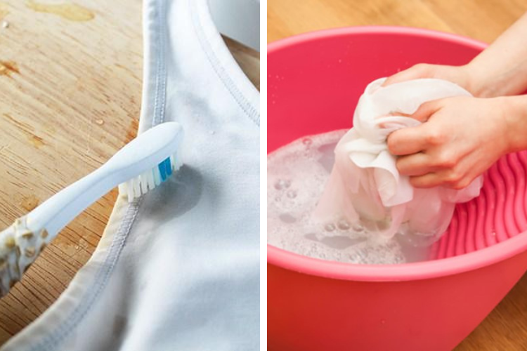Xử lý vết bẩn càng sớm càng tốt