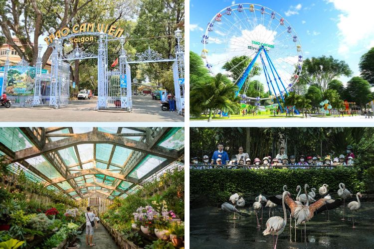 Đi chơi 1/6 tại Thảo Cầm Viên Sài Gòn