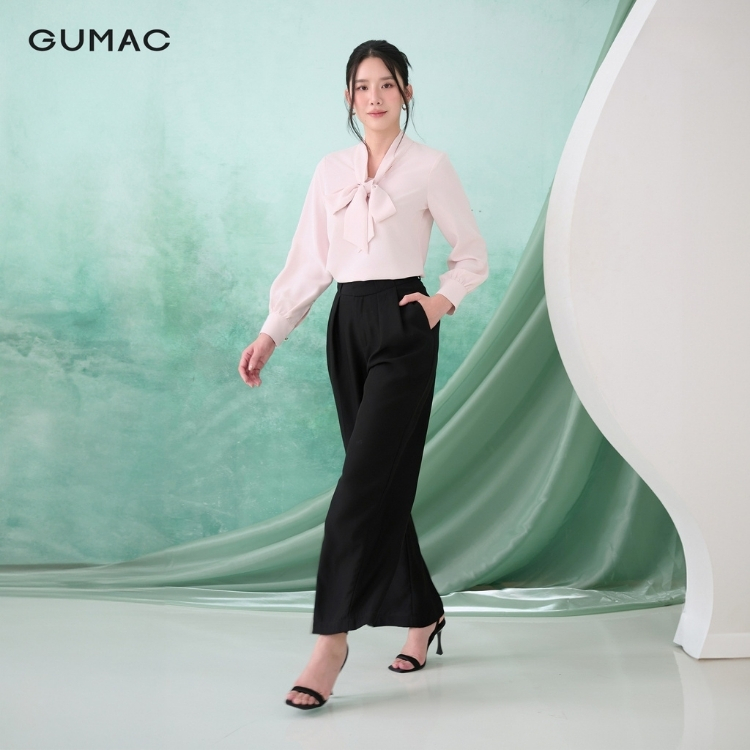 outfit so mi lua mix quan ong rong gumac