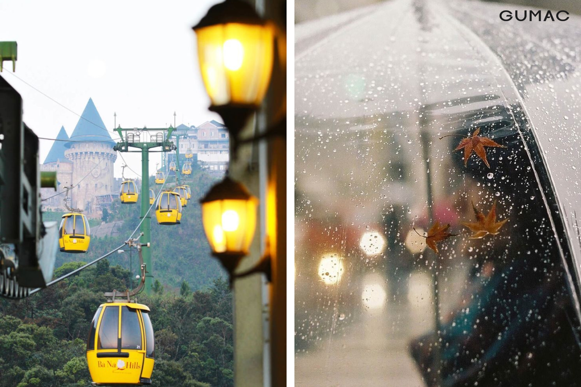 thời tiết mưa ở Bà Nà Hill