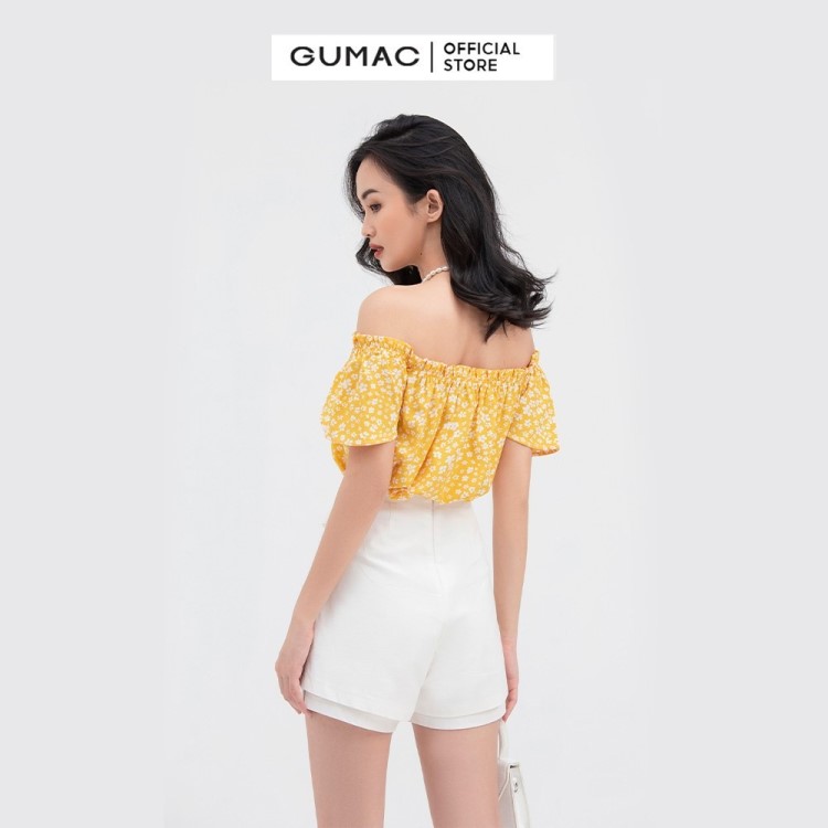 Áo croptop trễ vai