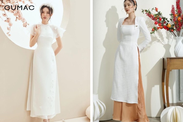 Lựa chọn áo khoác mặc với áo dài truyền thống