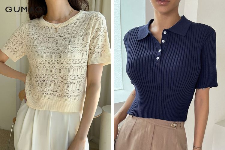 Mặc áo len mongtoghi cùng quần tây thanh lịch