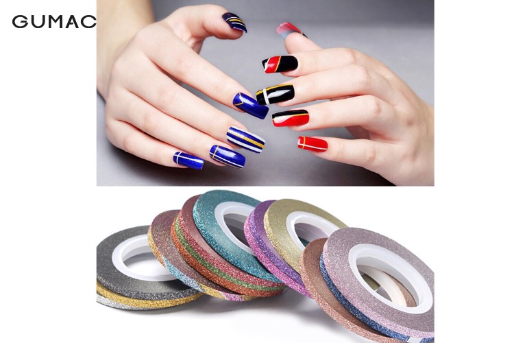 mẫu băng dán móng dành cho cô nàng yêu thích sự trẻ trung