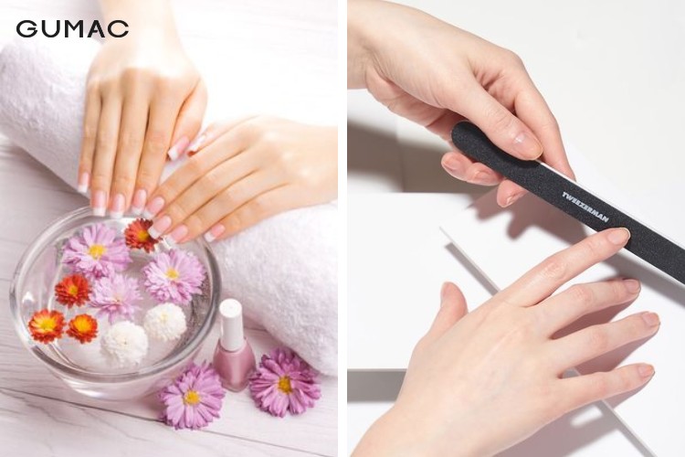 Các bước sơn gel - Vệ sinh móng tay