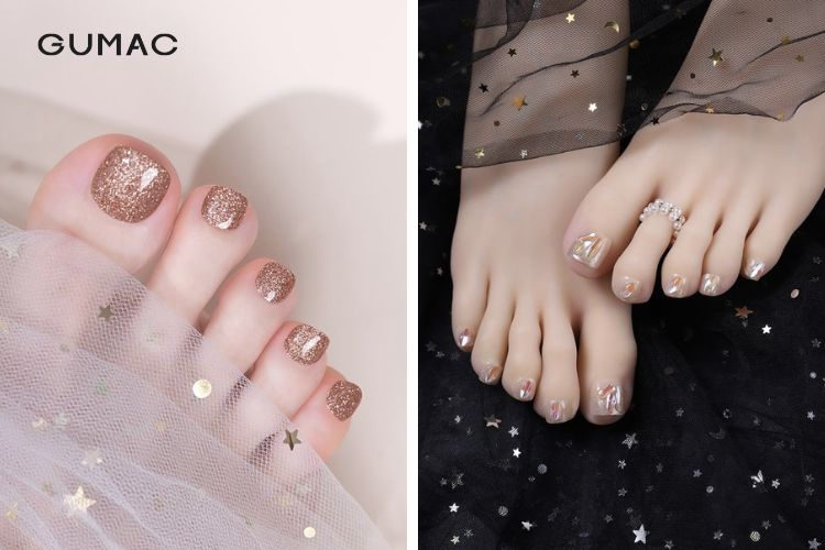 cac mau mong chan dep son nhu lap lanh