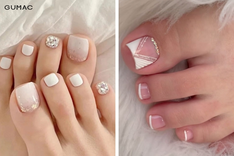 mau nail chan dep thanh lich cho dan van phong