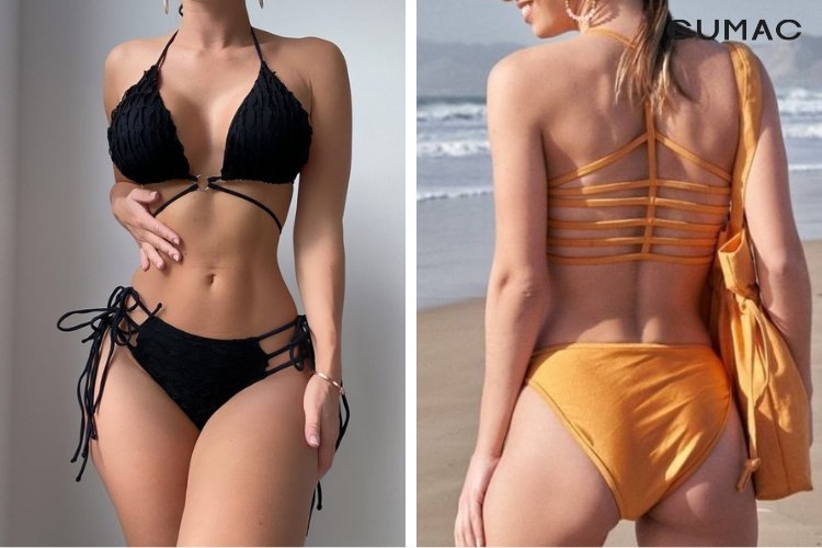 Đảm bảo dây bikini đủ dài
