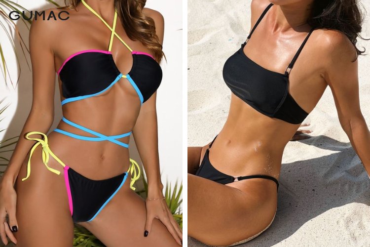 Mẹo buộc dây áo bikini đơn giản giúp vòng một nở nang
