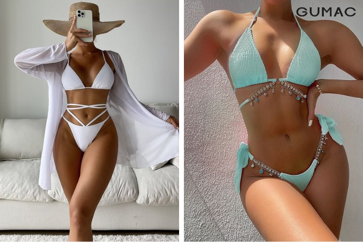 Những lưu ý khi thắt dây bikini