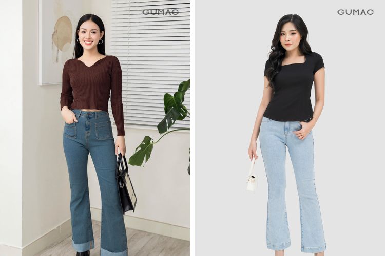 chân to nên mặc quần gì