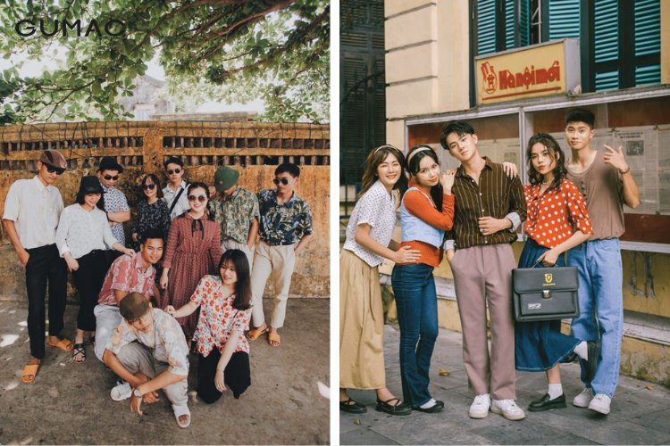 Tạo ra bức ảnh kỷ yếu phong cách retro