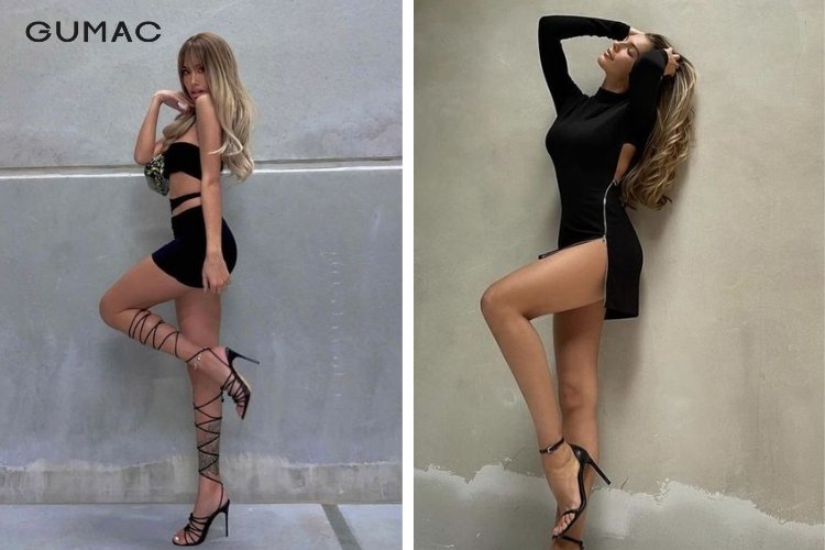 Tạo dáng đứng sexy
