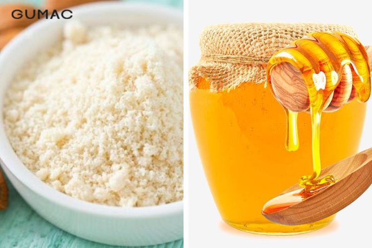 Cách làm trắng da chân từ bột hạnh nhân và mật ong