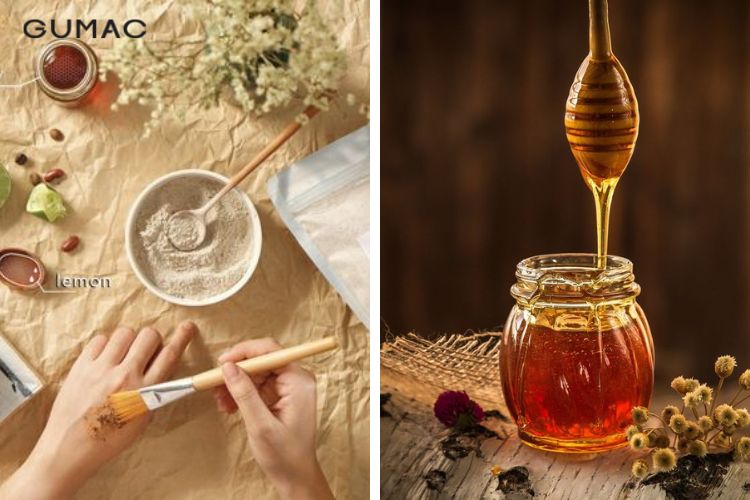 Cách làm chân trắng tại nhà từ mật ong với bột đậu đỏ