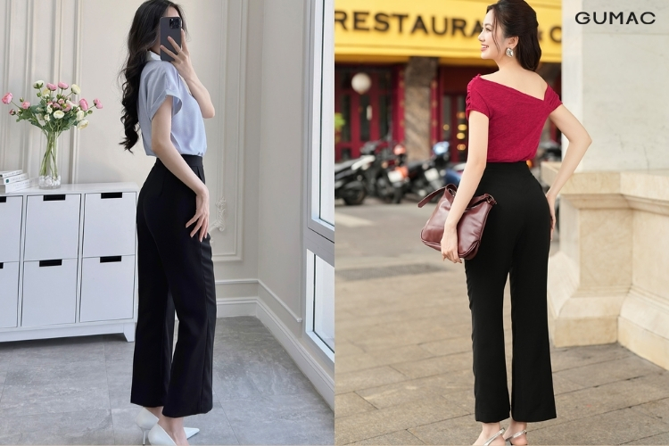  Chọn đồ có hoạ tiết tối màu
