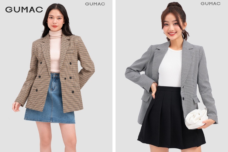 thoi trang nu 20 tuoi cung ao blazer