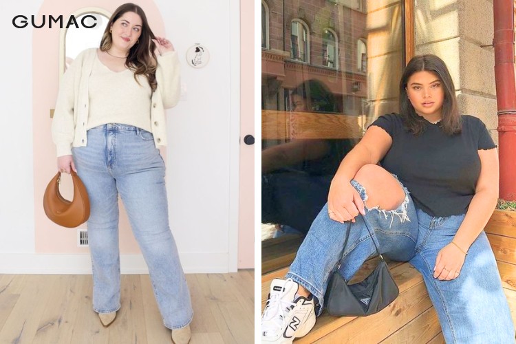 Lựa chọn kích cỡ quần jeans cho người mập