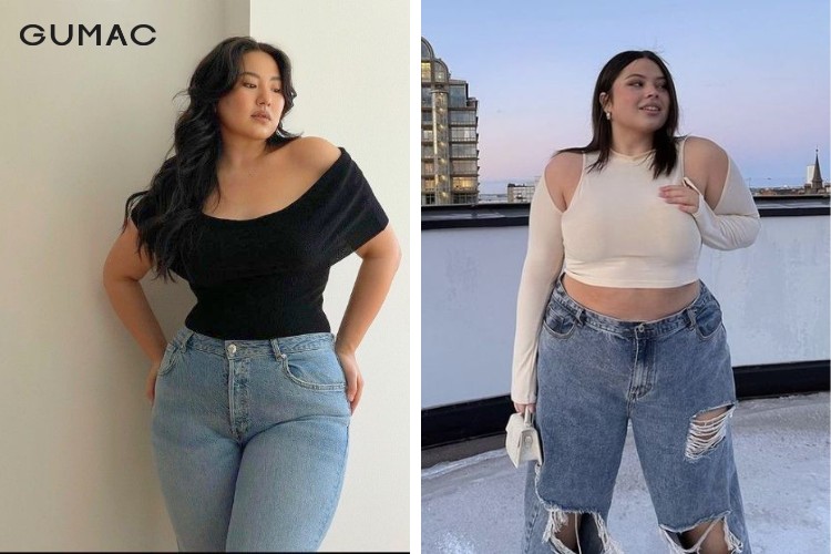 Màu sắc của quần jeans phù hợp nữ mũm mĩm