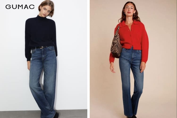 Phối đồ với quần jeans lưng cao cần lưu ý những gì