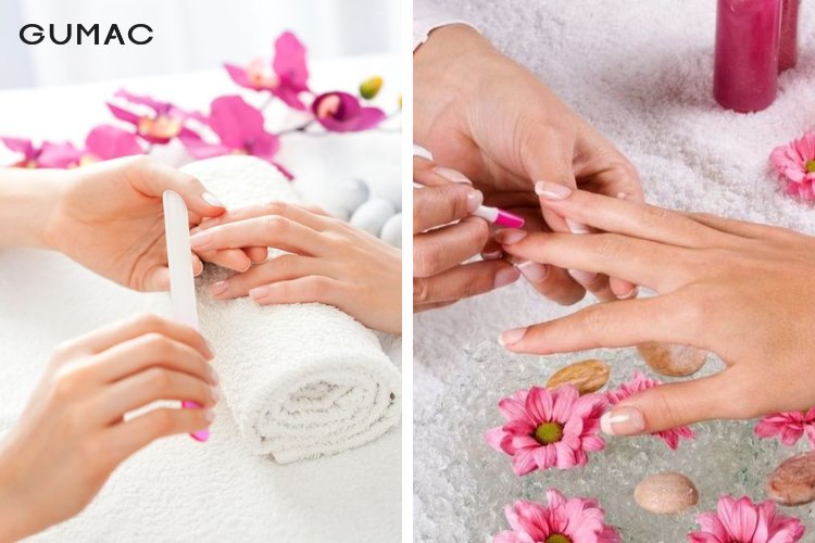 Vệ sinh móng sạch sẽ