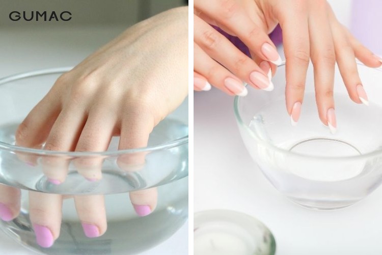Cách sơn móng tay không bị vàng bằng giấm trắng
