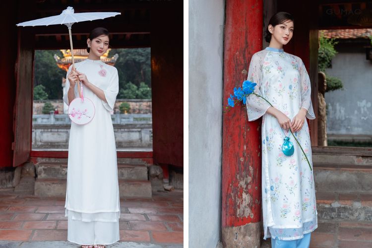 chup hinh ao dai khi dung