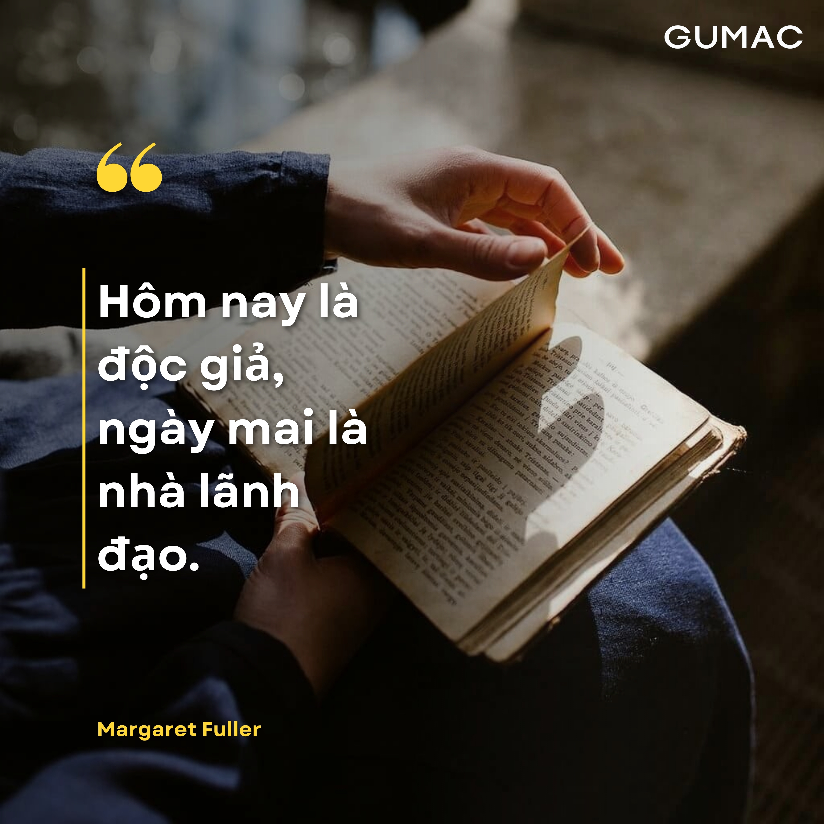 nhung cau noi hay ve sach va van hoa doc sach do GUMAC tong hop