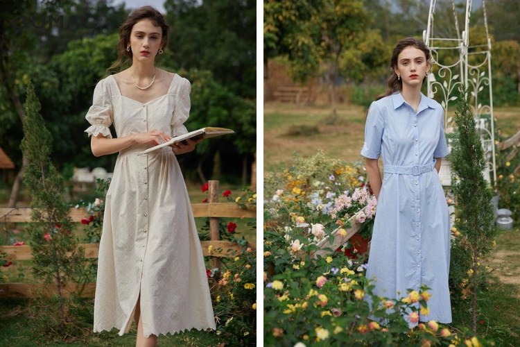 Cottage core clothes sang chảnh