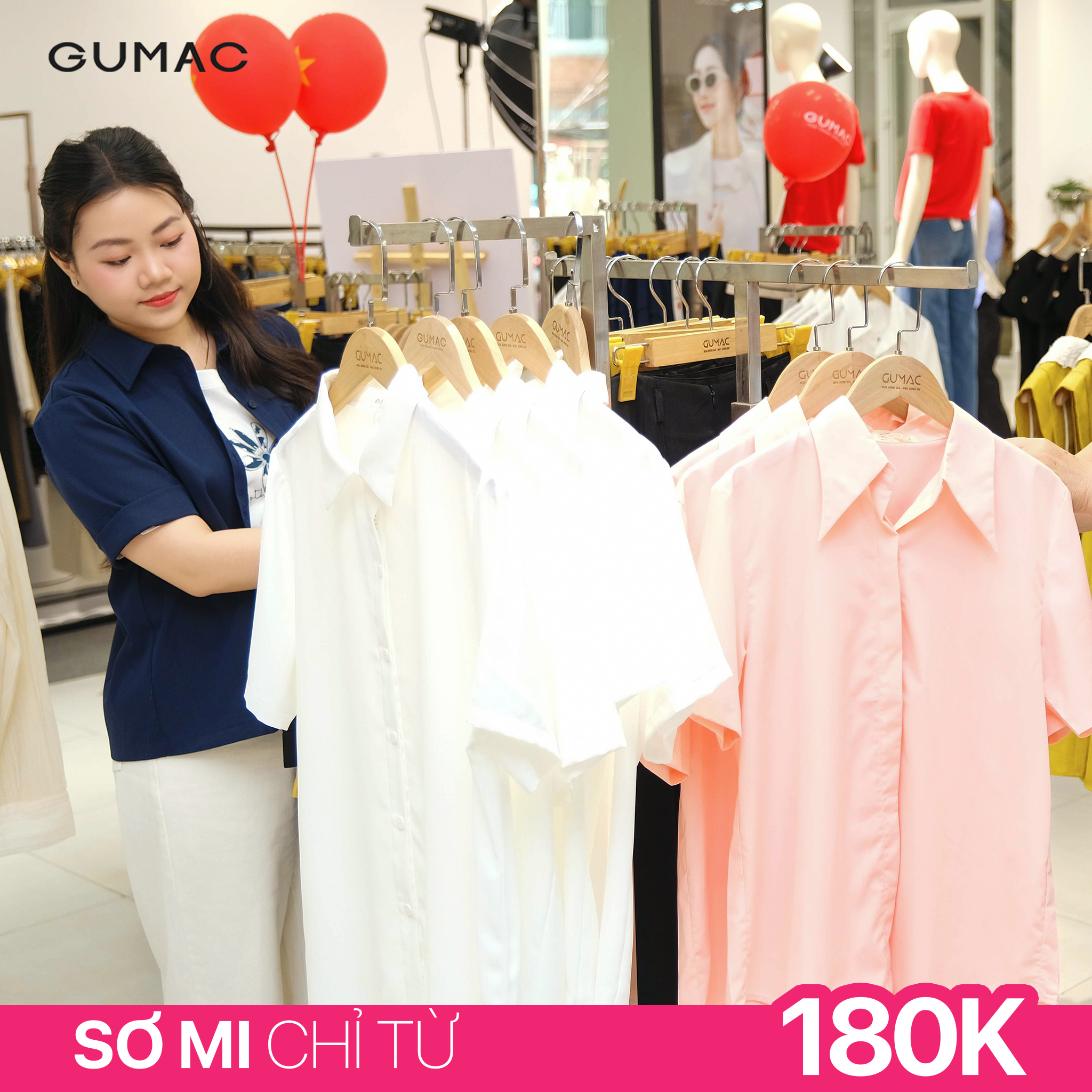 tang Me ao so mi nu GUMAC gia tu 180K