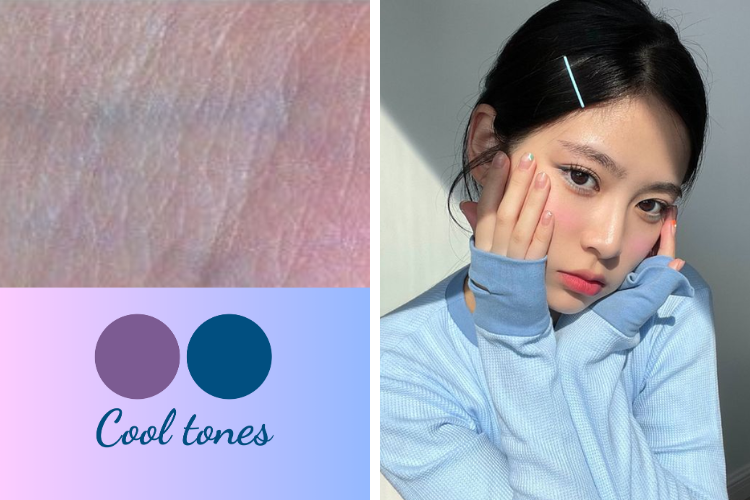 da tone lạnh cool tones là gì