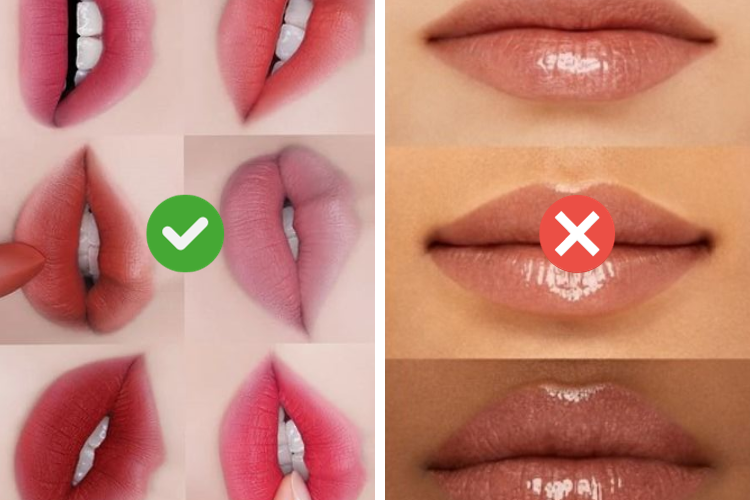 da tone lạnh hợp với màu son gì