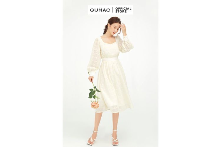  Đầm công chúa chiết eo