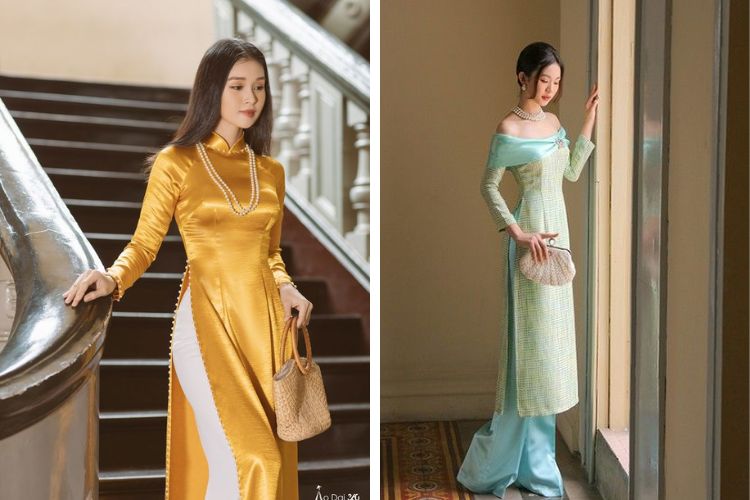 Mẹo hay giúp bạn mặc áo dài xinh xắn hơn