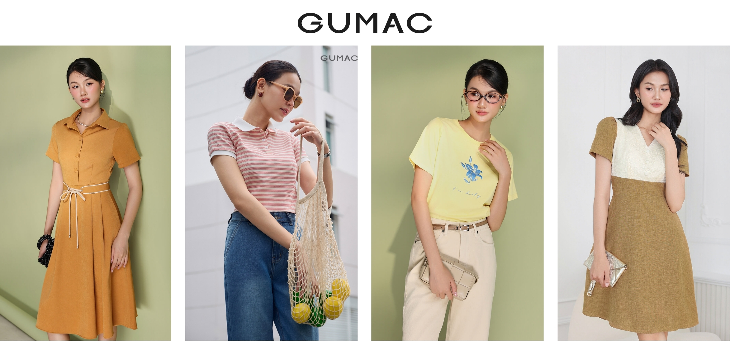 chao he rang ngoi bang phong cach chuan GUMAC