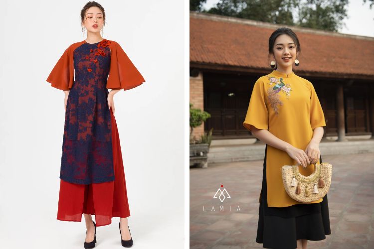 Mặc áo dài cách tân