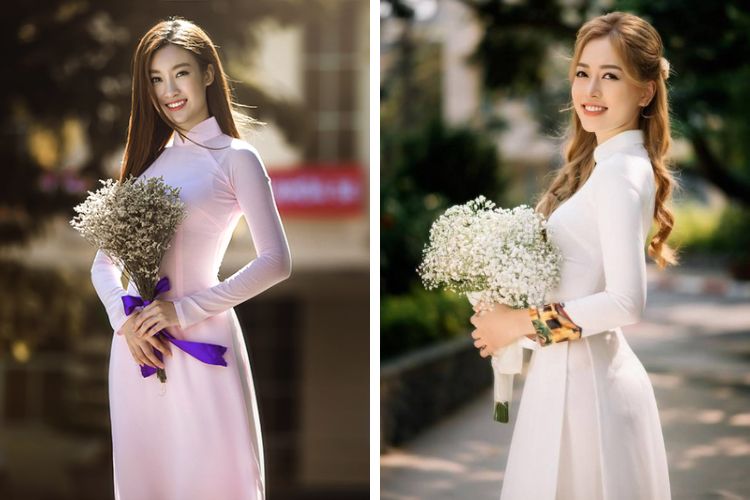Áo dài cho buổi chụp kỷ yếu