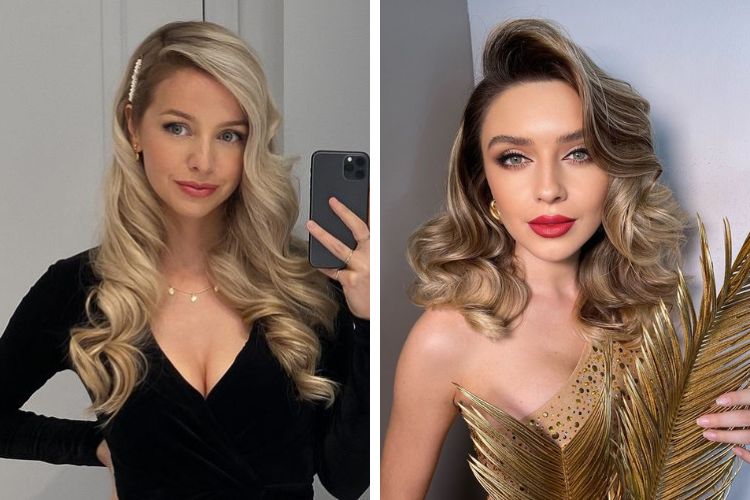 kiểu tóc side part uốn hợp với khuôn mặt nào