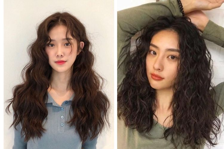 Kiểu tóc uốn xù mì
