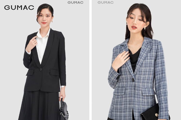 Áo Blazer phối đồ đẹp phụ nữ 37 tuổi