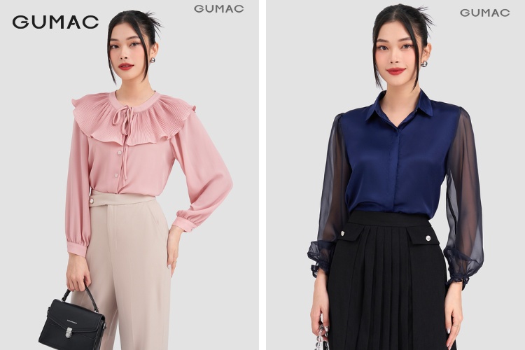 Áo sơ mi thanh lịch cho quý cô U37
