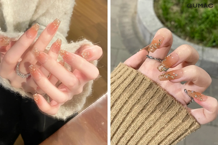 mau nail mau cam anh nhu
