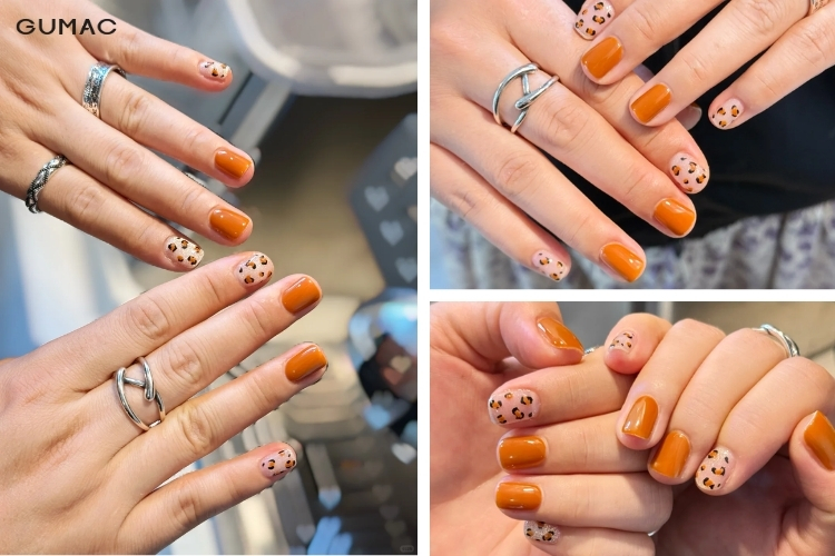 mau nail mau cam phoi da bao