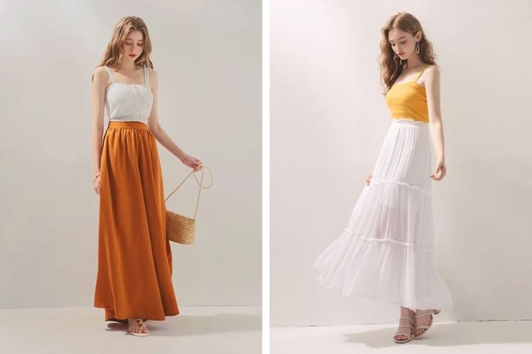 mix đồ đi biển cho người gầy tôn vóc dáng