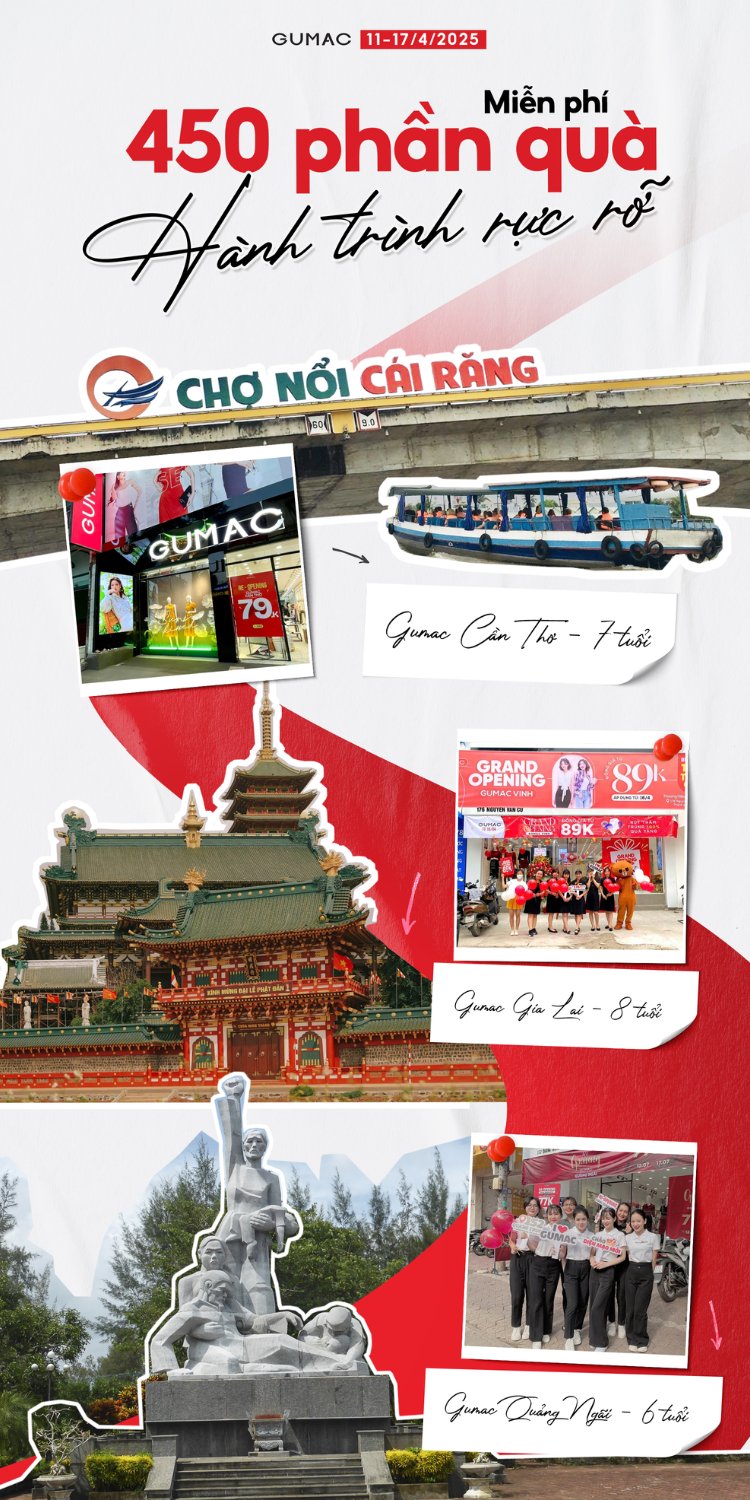 chang duong ruc ro cung GUMAC
