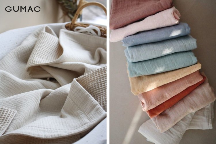 Các loại vải muslin phổ biến hiện nay 